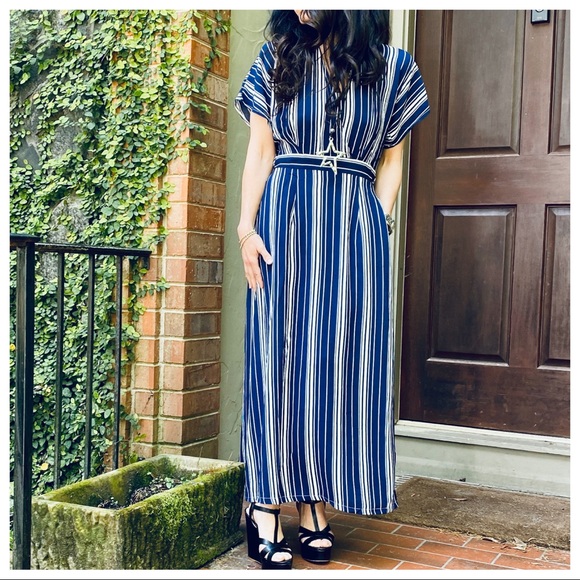 ✨LAST ONES✨Pretty striped maxi dress - Picture 4 of 7